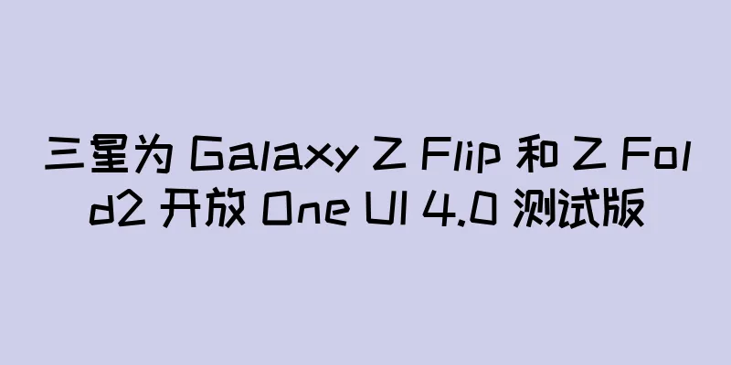 三星为 Galaxy Z Flip 和 Z Fold2 开放 One UI 4.0 测试版