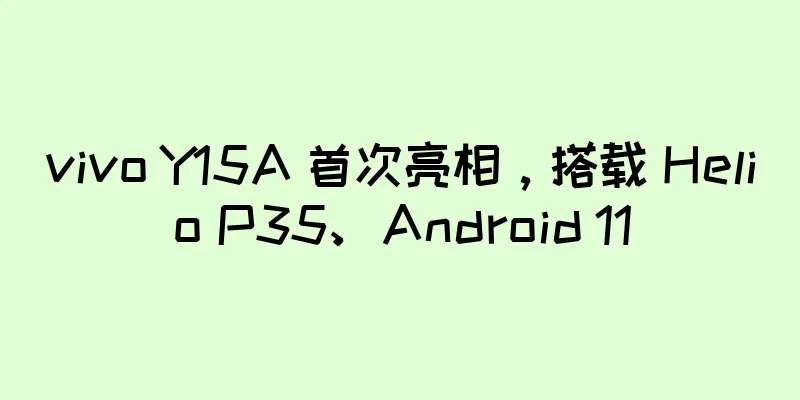 vivo Y15A 首次亮相，搭载 Helio P35、Android 11