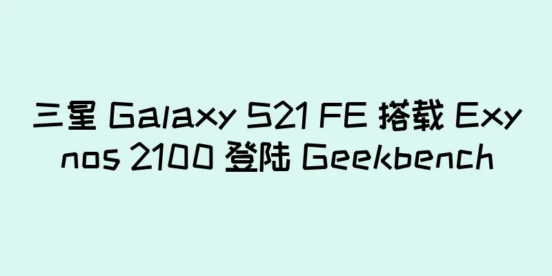 三星 Galaxy S21 FE 搭载 Exynos 2100 登陆 Geekbench