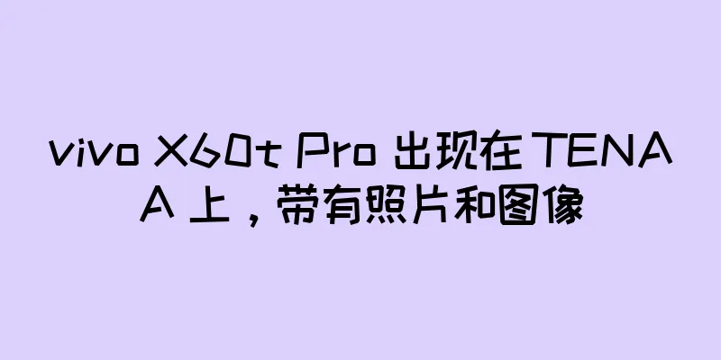 vivo X60t Pro 出现在 TENAA 上，带有照片和图像