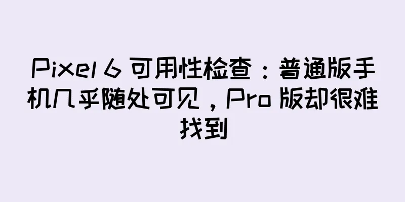 Pixel 6 可用性检查：普通版手机几乎随处可见，Pro 版却很难找到