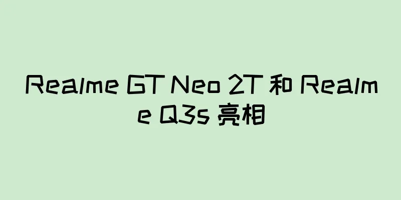 Realme GT Neo 2T 和 Realme Q3s 亮相
