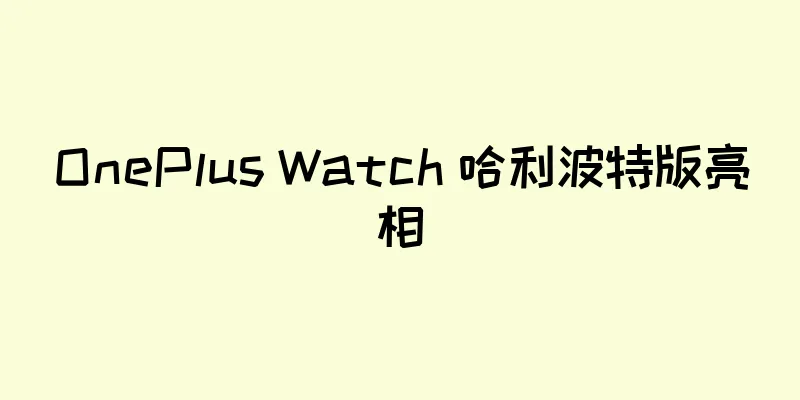 OnePlus Watch 哈利波特版亮相