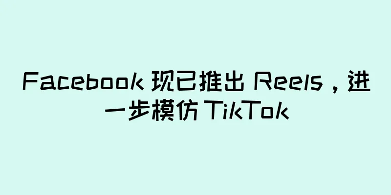 Facebook 现已推出 Reels，进一步模仿 TikTok