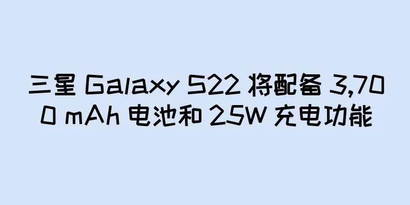 三星 Galaxy S22 将配备 3,700 mAh 电池和 25W 充电功能