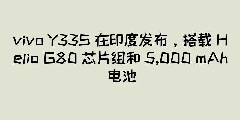 vivo Y33S 在印度发布，搭载 Helio G80 芯片组和 5,000 mAh 电池