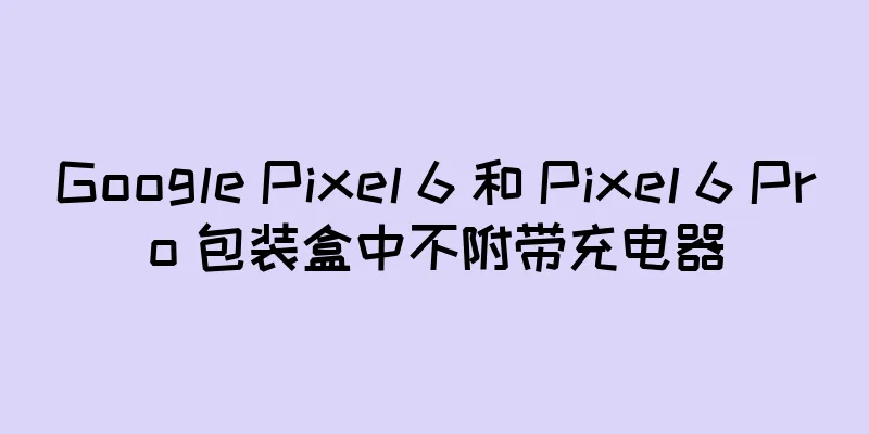 Google Pixel 6 和 Pixel 6 Pro 包装盒中不附带充电器