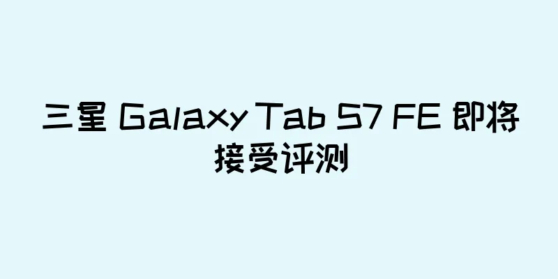 三星 Galaxy Tab S7 FE 即将接受评测