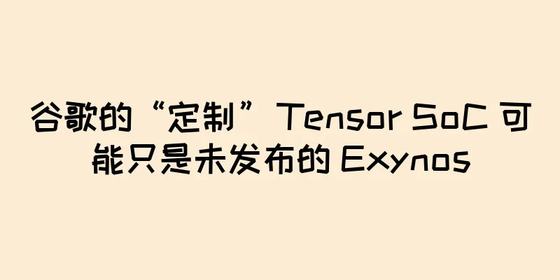 谷歌的“定制” Tensor SoC 可能只是未发布的 Exynos