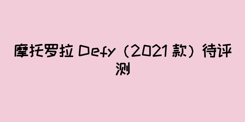 摩托罗拉 Defy（2021 款）待评测