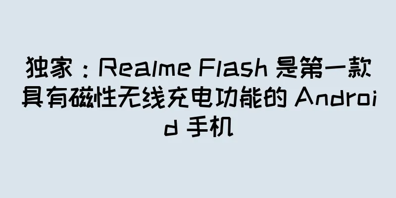 独家：Realme Flash 是第一款具有磁性无线充电功能的 Android 手机