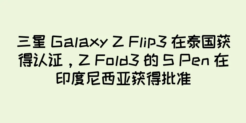 三星 Galaxy Z Flip3 在泰国获得认证，Z Fold3 的 S Pen 在印度尼西亚获得批准