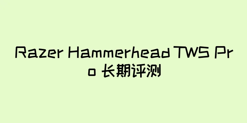 Razer Hammerhead TWS Pro 长期评测
