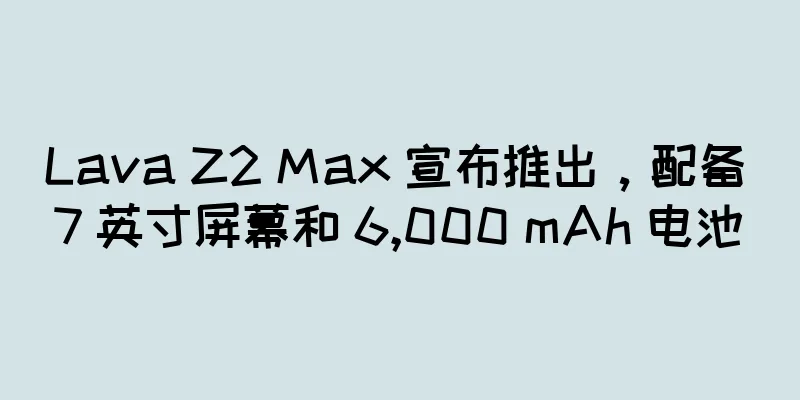Lava Z2 Max 宣布推出，配备 7 英寸屏幕和 6,000 mAh 电池