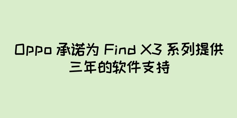 Oppo 承诺为 Find X3 系列提供三年的软件支持
