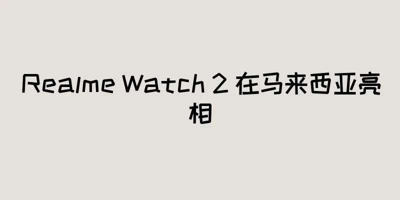 Realme Watch 2 在马来西亚亮相