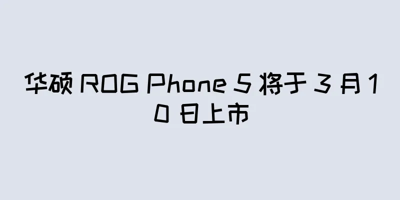 华硕 ROG Phone 5 将于 3 月 10 日上市