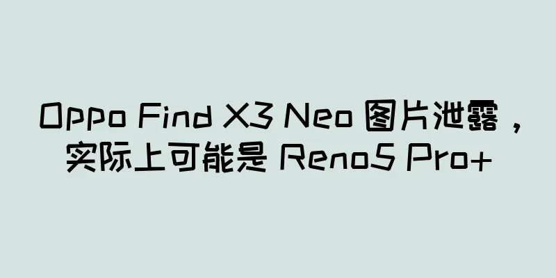 Oppo Find X3 Neo 图片泄露，实际上可能是 Reno5 Pro+