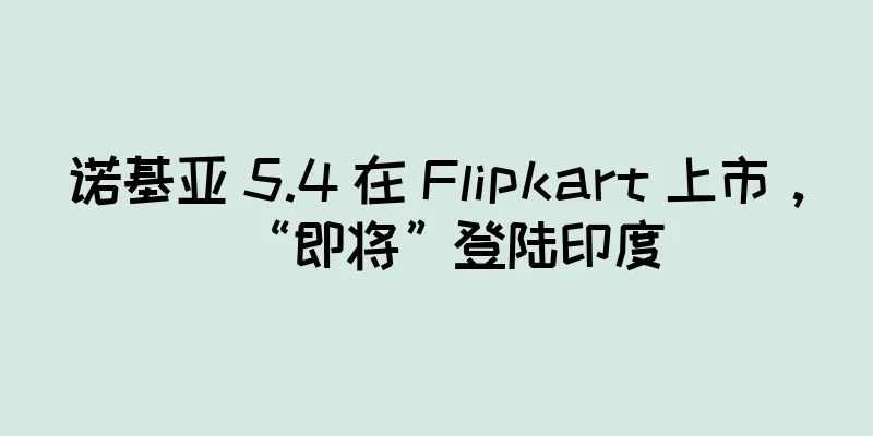 诺基亚 5.4 在 Flipkart 上市，“即将”登陆印度