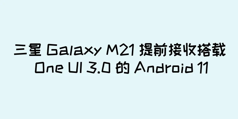 三星 Galaxy M21 提前接收搭载 One UI 3.0 的 Android 11