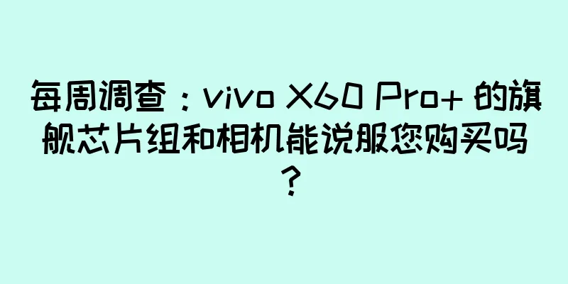 每周调查：vivo X60 Pro+ 的旗舰芯片组和相机能说服您购买吗？