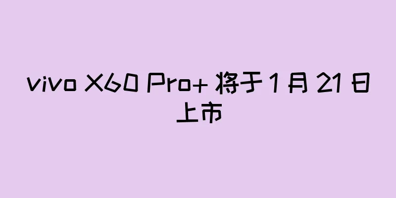 vivo X60 Pro+ 将于 1 月 21 日上市