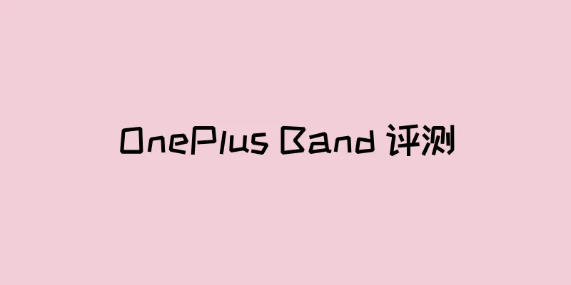 OnePlus Band 评测
