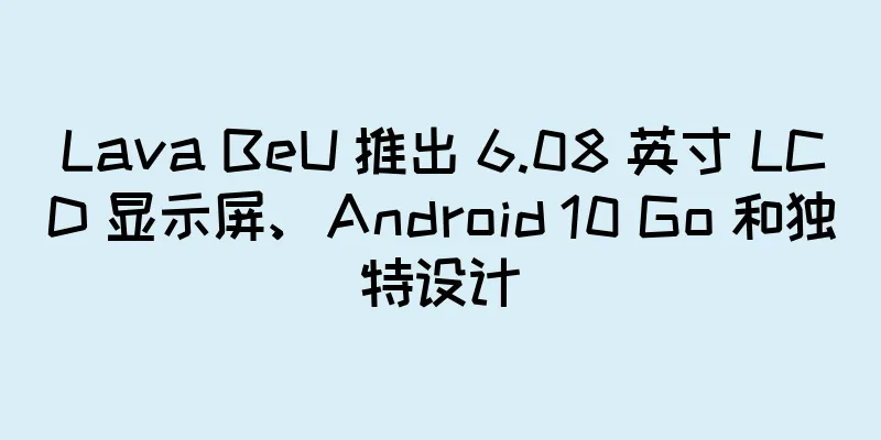 Lava BeU 推出 6.08 英寸 LCD 显示屏、Android 10 Go 和独特设计