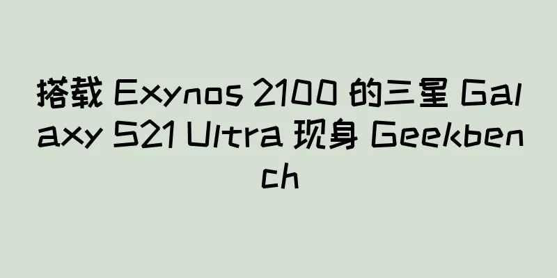 搭载 Exynos 2100 的三星 Galaxy S21 Ultra 现身 Geekbench