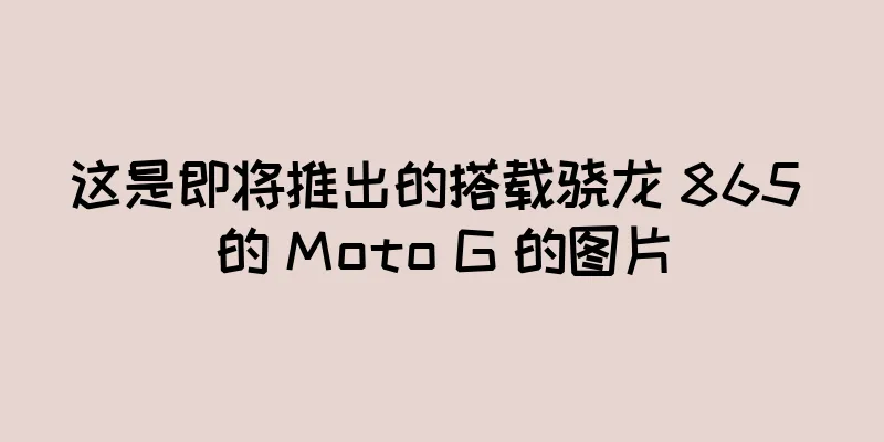 这是即将推出的搭载骁龙 865 的 Moto G 的图片