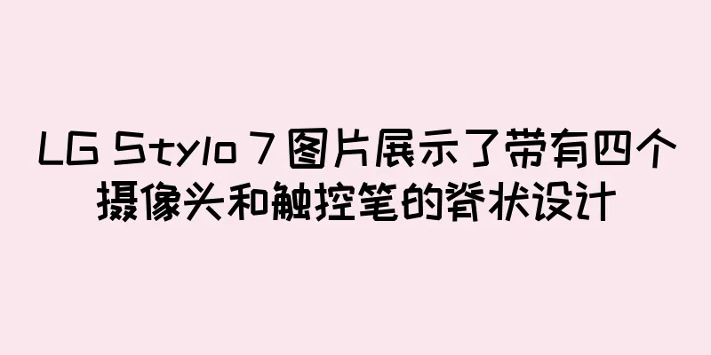 LG Stylo 7 图片展示了带有四个摄像头和触控笔的脊状设计