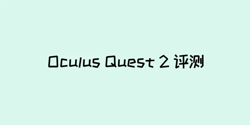 Oculus Quest 2 评测