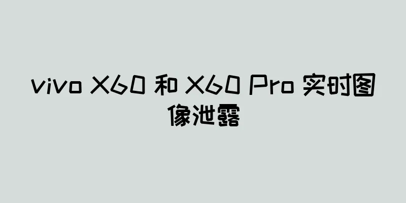 vivo X60 和 X60 Pro 实时图像泄露