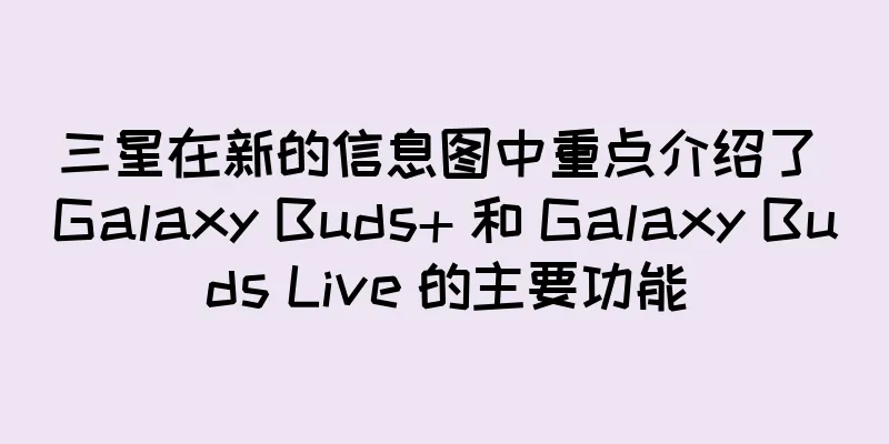 三星在新的信息图中重点介绍了 Galaxy Buds+ 和 Galaxy Buds Live 的主要功能