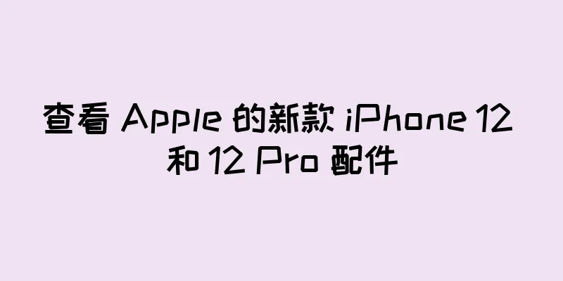 查看 Apple 的新款 iPhone 12 和 12 Pro 配件
