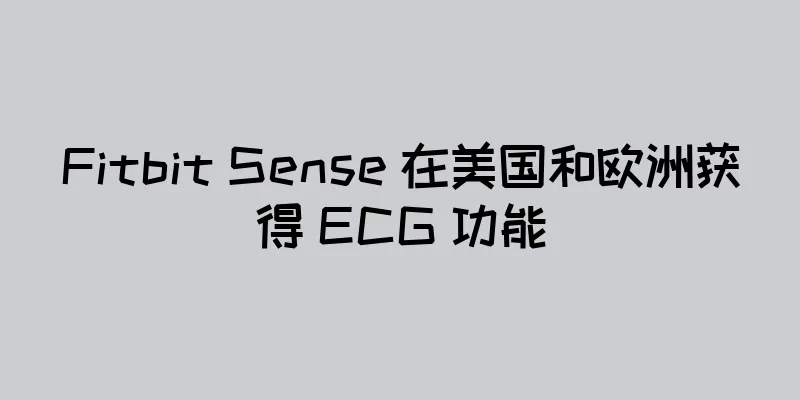 Fitbit Sense 在美国和欧洲获得 ECG 功能