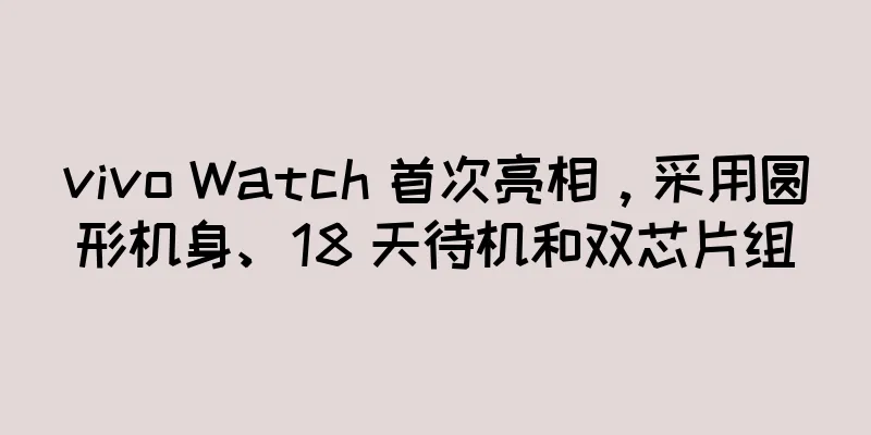 vivo Watch 首次亮相，采用圆形机身、18 天待机和双芯片组