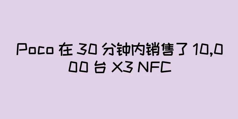 Poco 在 30 分钟内销售了 10,000 台 X3 NFC