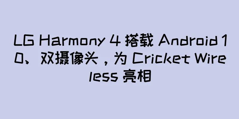LG Harmony 4 搭载 Android 10、双摄像头，为 Cricket Wireless 亮相