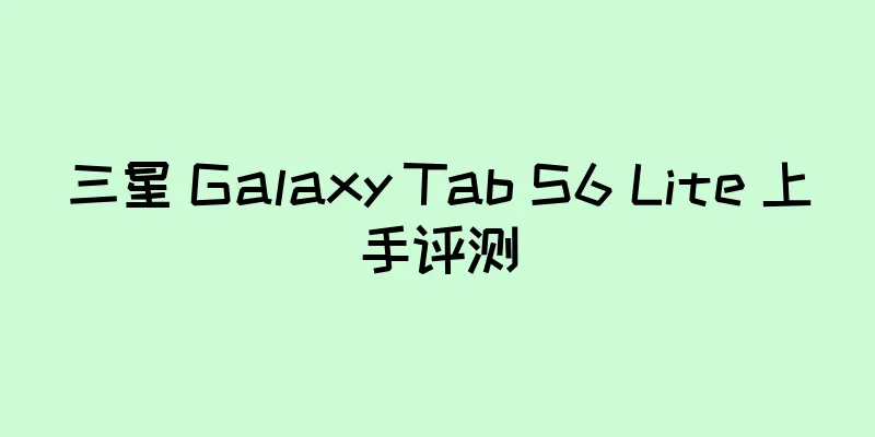 三星 Galaxy Tab S6 Lite 上手评测