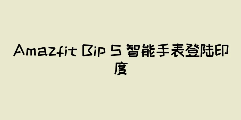 Amazfit Bip S 智能手表登陆印度