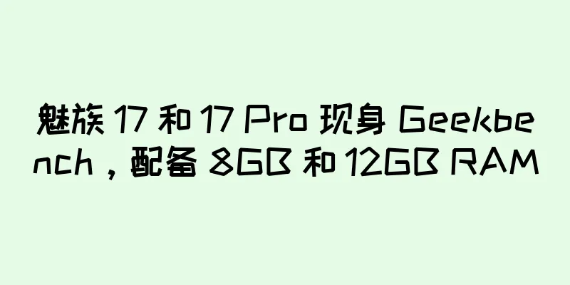 魅族 17 和 17 Pro 现身 Geekbench，配备 8GB 和 12GB RAM
