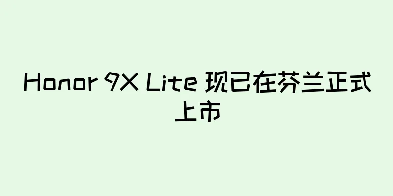Honor 9X Lite 现已在芬兰正式上市