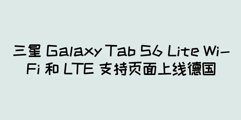 三星 Galaxy Tab S6 Lite Wi-Fi 和 LTE 支持页面上线德国