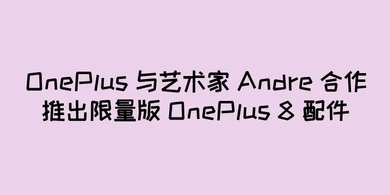 OnePlus 与艺术家 Andre 合作推出限量版 OnePlus 8 配件