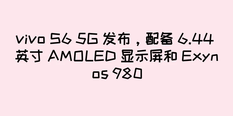 vivo S6 5G 发布，配备 6.44 英寸 AMOLED 显示屏和 Exynos 980