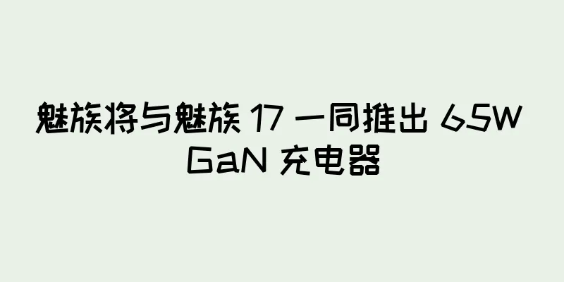 魅族将与魅族 17 一同推出 65W GaN 充电器