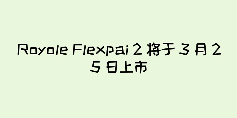 Royole Flexpai 2 将于 3 月 25 日上市