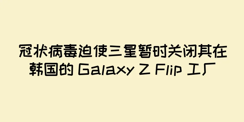 冠状病毒迫使三星暂时关闭其在韩国的 Galaxy Z Flip 工厂