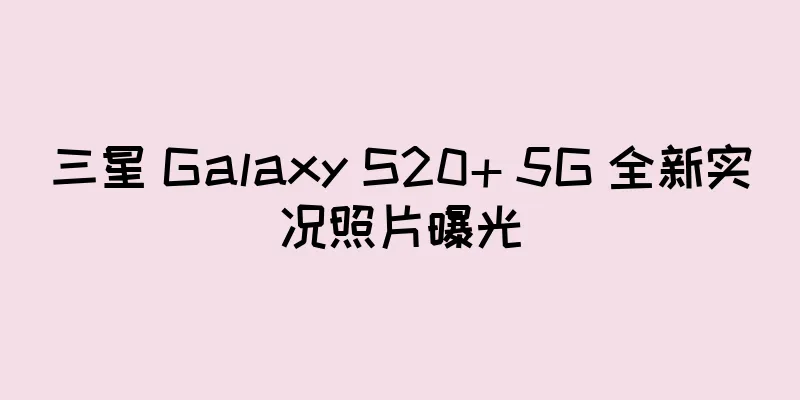 三星 Galaxy S20+ 5G 全新实况照片曝光
